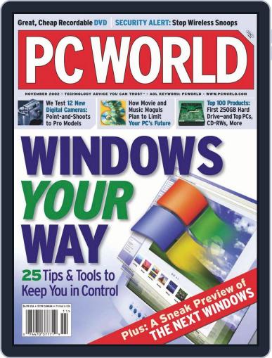 PCWorld October 9th, 2002 Digital Back Issue Cover