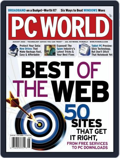 PCWorld August 21st, 2002 Digital Back Issue Cover