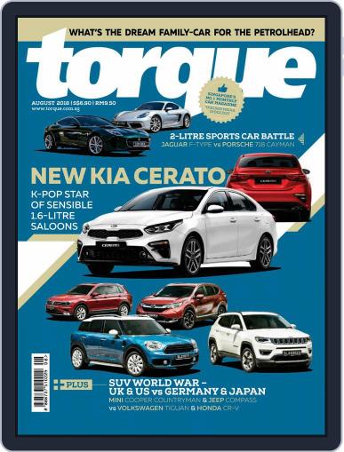 Torque August 1st, 2018 Digital Back Issue Cover