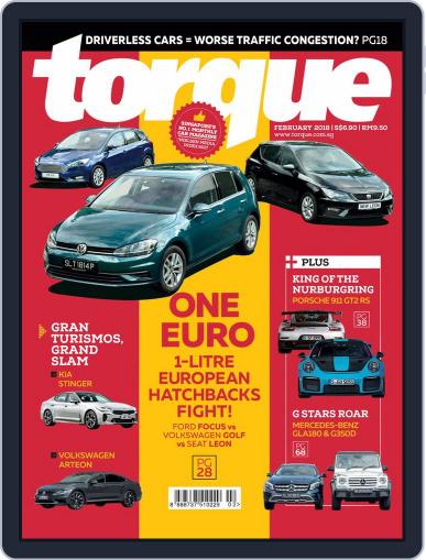 Torque February 1st, 2018 Digital Back Issue Cover