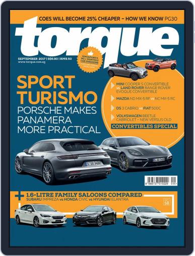 Torque September 1st, 2017 Digital Back Issue Cover