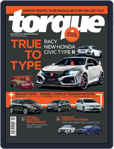 Torque August 1st, 2017 Digital Back Issue Cover