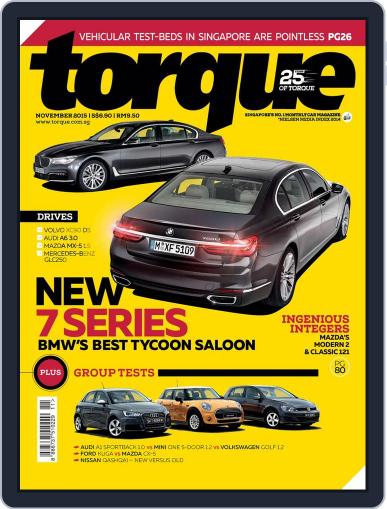 Torque November 1st, 2015 Digital Back Issue Cover