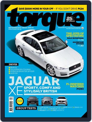 Torque September 1st, 2015 Digital Back Issue Cover