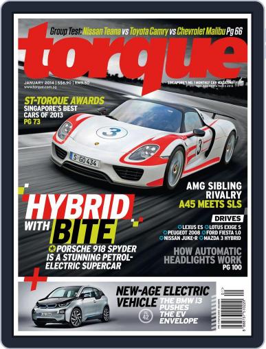 Torque January 6th, 2014 Digital Back Issue Cover