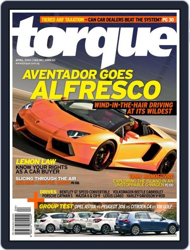 Torque April 3rd, 2013 Digital Back Issue Cover