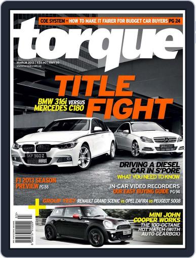 Torque March 6th, 2013 Digital Back Issue Cover