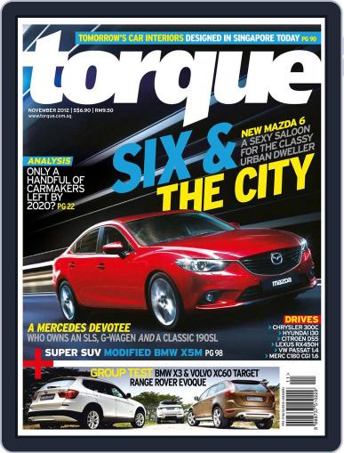 Torque November 5th, 2012 Digital Back Issue Cover