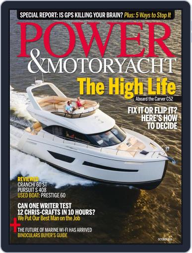 Power & Motoryacht October 1st, 2016 Digital Back Issue Cover
