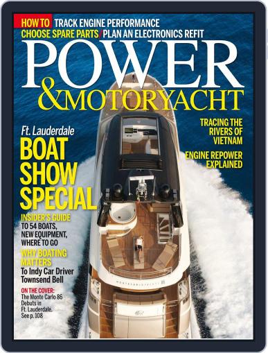 Power & Motoryacht October 21st, 2014 Digital Back Issue Cover