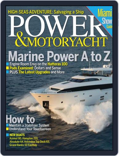 Power & Motoryacht January 23rd, 2014 Digital Back Issue Cover