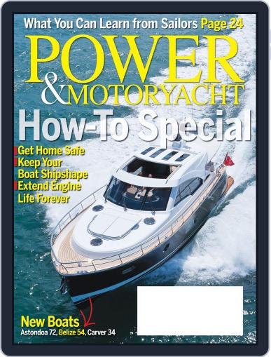 Power & Motoryacht August 22nd, 2013 Digital Back Issue Cover