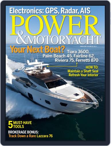 Power & Motoryacht March 13th, 2013 Digital Back Issue Cover