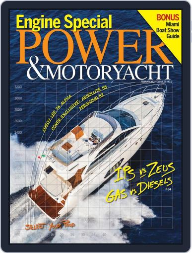 Power & Motoryacht January 22nd, 2013 Digital Back Issue Cover
