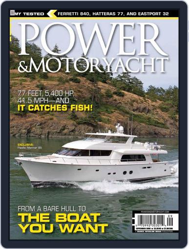 Power & Motoryacht August 25th, 2009 Digital Back Issue Cover