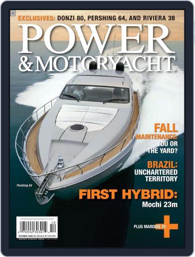 Power & Motoryacht September 23rd, 2008 Digital Back Issue Cover