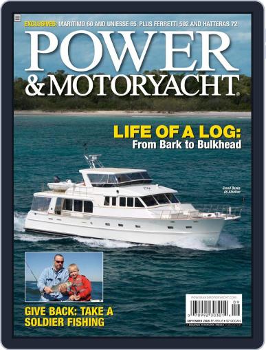 Power & Motoryacht August 26th, 2008 Digital Back Issue Cover
