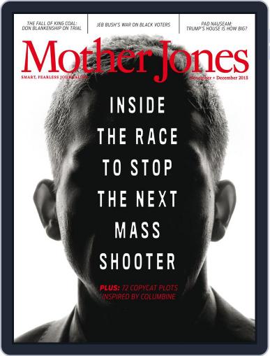 Mother Jones November 1st, 2015 Digital Back Issue Cover
