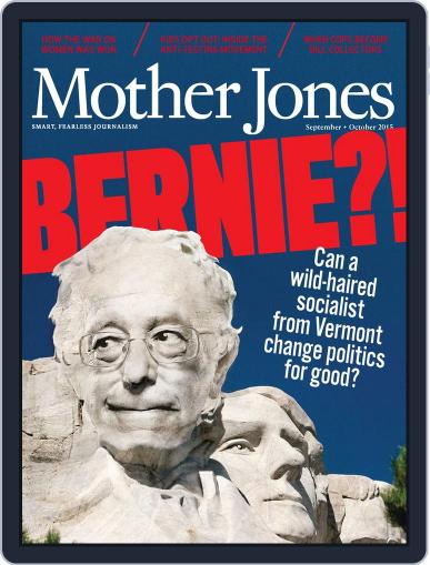 Mother Jones September 1st, 2015 Digital Back Issue Cover