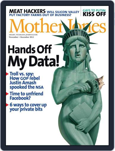 Mother Jones October 10th, 2013 Digital Back Issue Cover