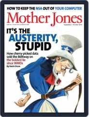 Mother Jones (Digital) Subscription                    August 15th, 2013 Issue