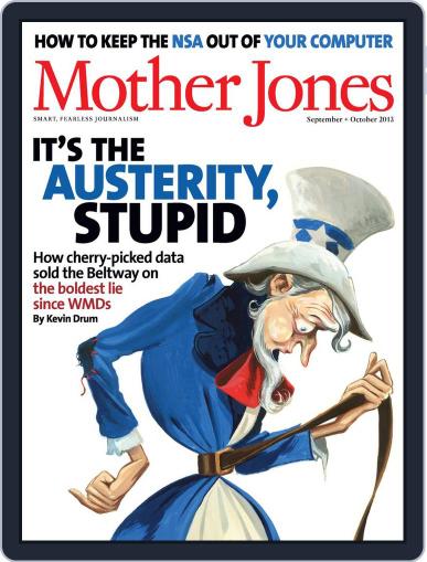 Mother Jones (Digital) August 15th, 2013 Issue Cover