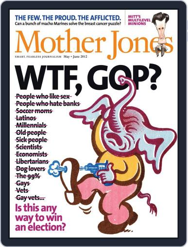 Mother Jones April 12th, 2012 Digital Back Issue Cover