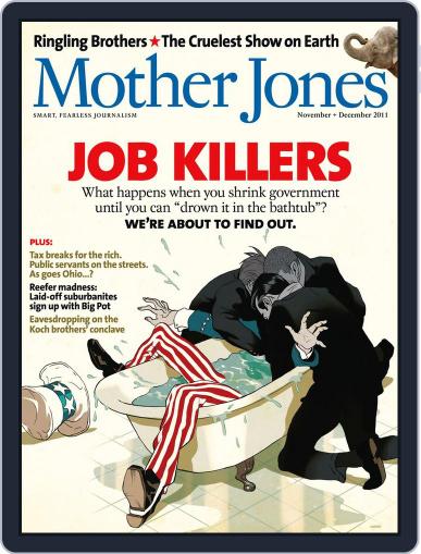 Mother Jones October 13th, 2011 Digital Back Issue Cover
