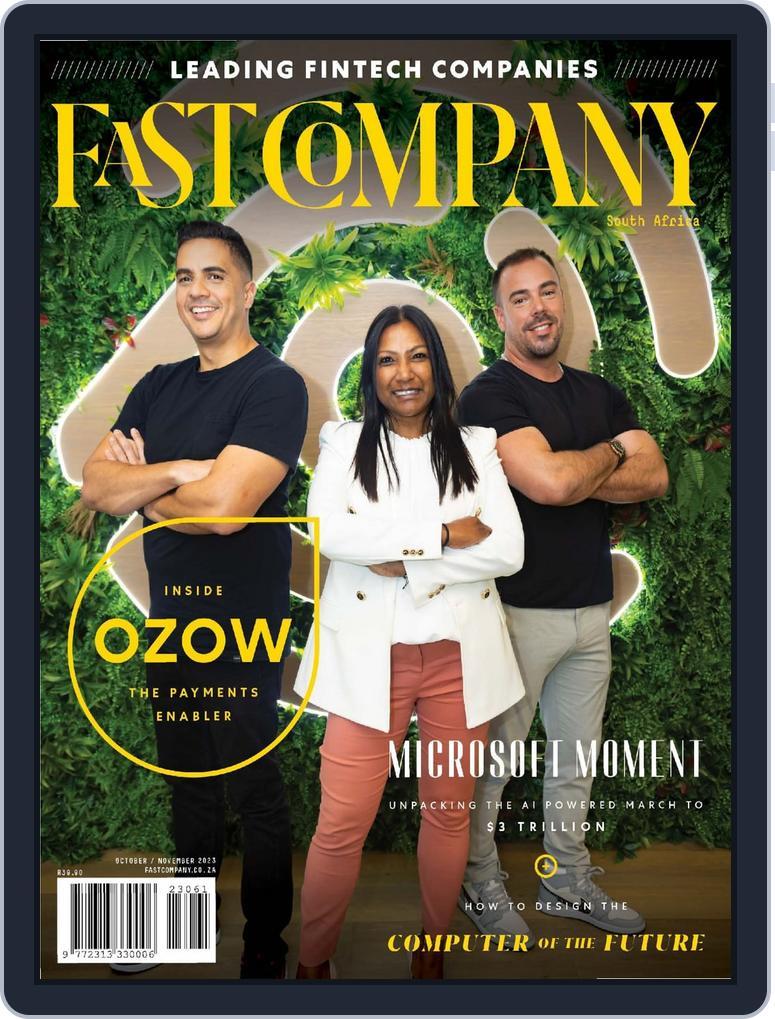 Fast Company South Africa October 1st, 2023 Digital Back Issue Cover