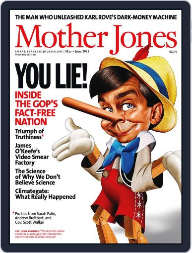 Mother Jones April 18th, 2011 Digital Back Issue Cover