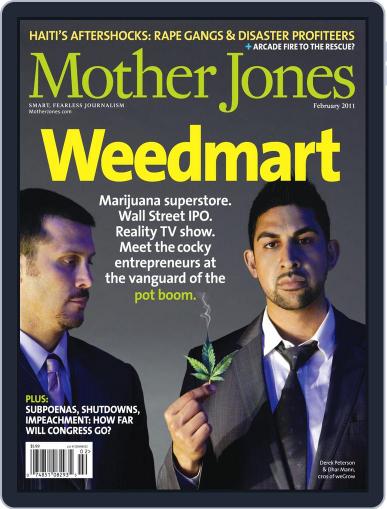 Mother Jones December 16th, 2010 Digital Back Issue Cover