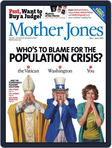 Mother Jones April 15th, 2010 Digital Back Issue Cover