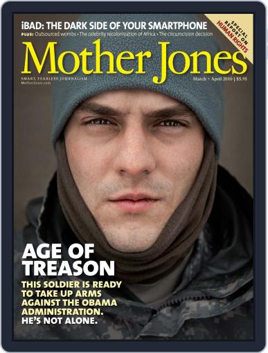 Mother Jones February 22nd, 2010 Digital Back Issue Cover