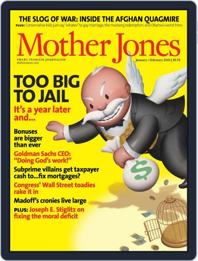 Mother Jones December 16th, 2009 Digital Back Issue Cover