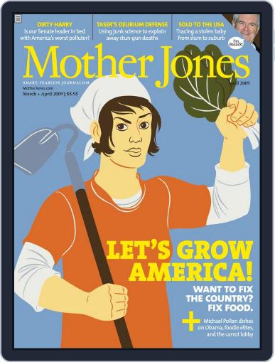 Mother Jones February 19th, 2009 Digital Back Issue Cover