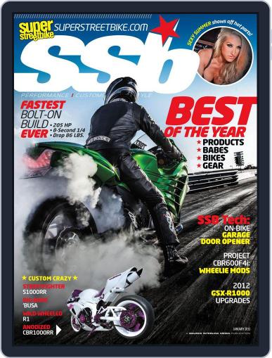 Super Streetbike (Digital) January 1st, 2013 Issue Cover