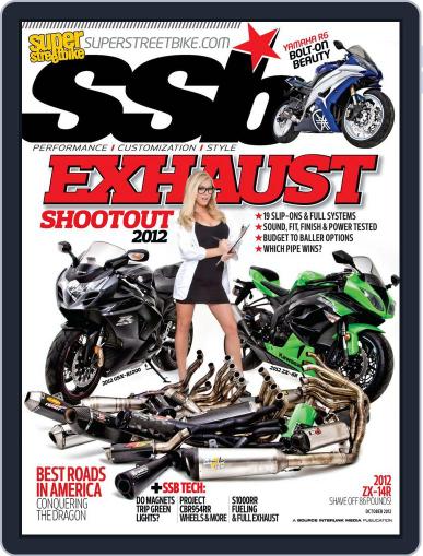 Super Streetbike October 1st, 2012 Digital Back Issue Cover