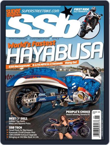 Super Streetbike December 27th, 2011 Digital Back Issue Cover