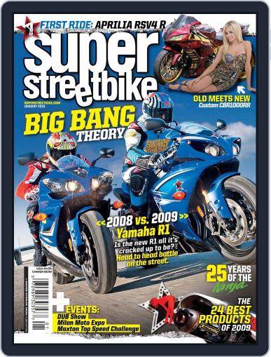 Super Streetbike December 29th, 2009 Digital Back Issue Cover
