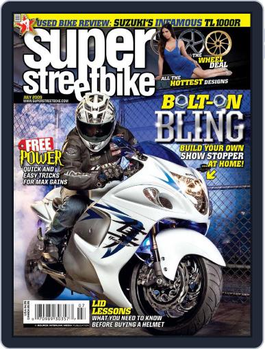 Super Streetbike July 1st, 2009 Digital Back Issue Cover
