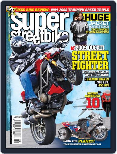 Super Streetbike June 1st, 2009 Digital Back Issue Cover