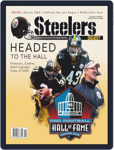 Steelers Digest February 1st, 2020 Digital Back Issue Cover