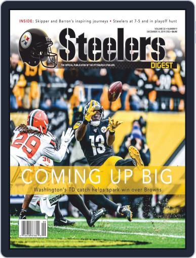 Steelers Digest December 14th, 2019 Digital Back Issue Cover