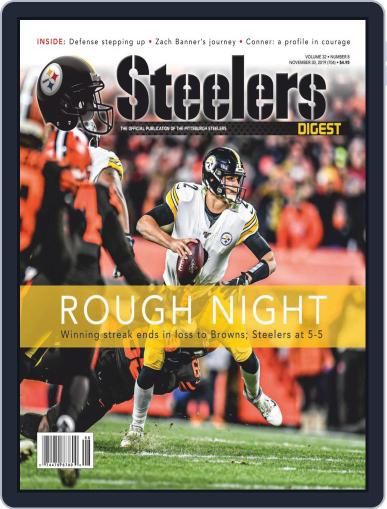 Steelers Digest November 30th, 2019 Digital Back Issue Cover