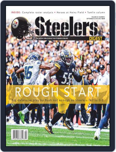 Steelers Digest September 30th, 2019 Digital Back Issue Cover