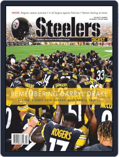 Steelers Digest September 7th, 2019 Digital Back Issue Cover