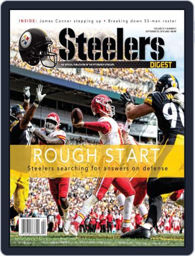 Steelers Digest September 29th, 2018 Digital Back Issue Cover