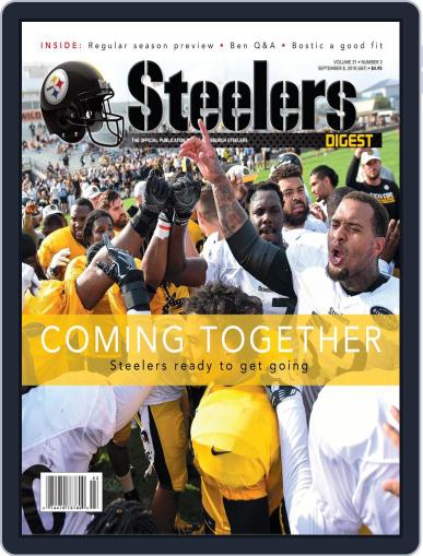 Steelers Digest September 8th, 2018 Digital Back Issue Cover