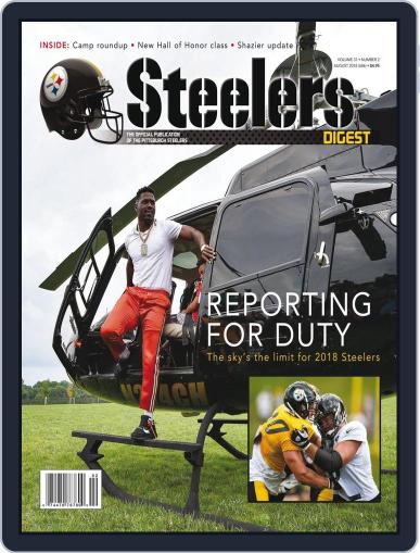 Steelers Digest August 1st, 2018 Digital Back Issue Cover