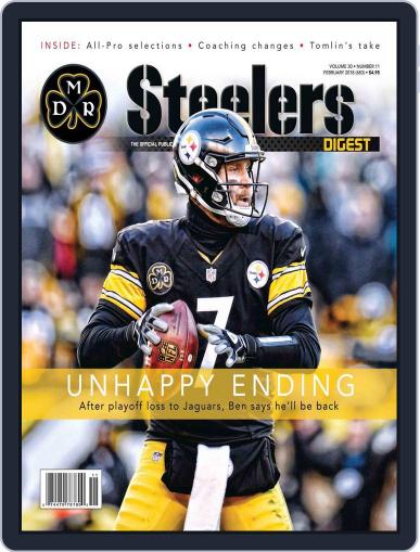 Steelers Digest February 1st, 2018 Digital Back Issue Cover